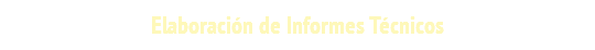 Elaboración de Informes Técnicos
